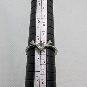 ✨ Whimsical Antler Motif Silve Ring ✨